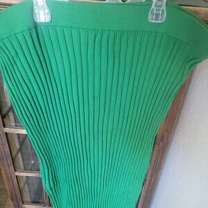 eva mendes lime green skirt